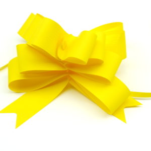 Packfix Papillons Natur Ziehschleifen – Gelb